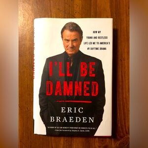 I’ll Be Damned Book By Eric Braeden  (Victor Newman/The Young & Restless)